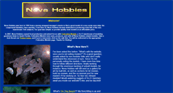 Desktop Screenshot of novahobbies.com